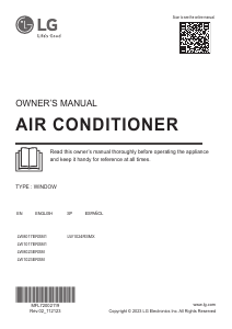Manual de uso LG LW8017ERSM1 Aire acondicionado