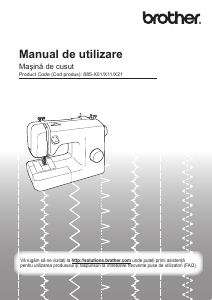 Manual Brother BQ17 Mașină de cusut