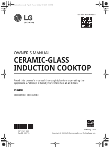 Mode d’emploi LG CBIH3013BE Table de cuisson