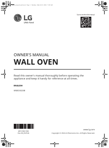 Mode d’emploi LG WSED3023B Four