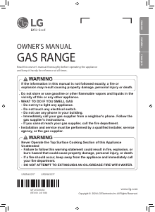 Mode d’emploi LG LRGN6325X Cuisinière