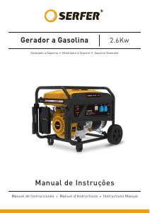 Manual Serfer 3912 Gerador
