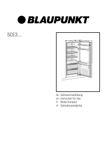 Bedienungsanleitung Blaupunkt 5CE 34030 Kühlschrank