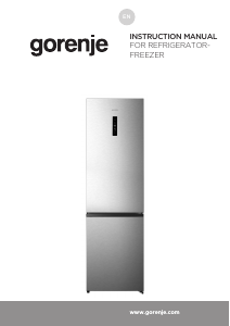 Bruksanvisning Gorenje NRK620DAXL4 Kyl-frys