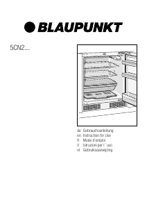 Bedienungsanleitung Blaupunkt 5CN 21020 Kühlschrank