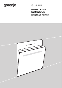 Priručnik Gorenje BO6735E02BKOT Pećnica