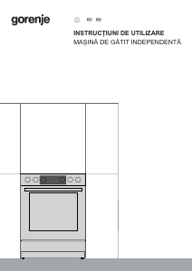 Manual Gorenje GK5C42WF Aragaz