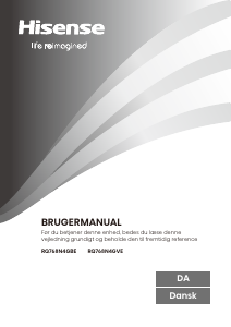 Brugsanvisning Hisense RQ768N4GVE Køle-fryseskab