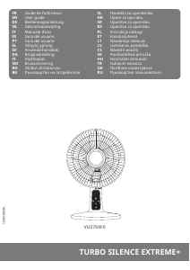 Manuale Rowenta VU2750F0 Turbo Silence Extreme+ Ventilatore