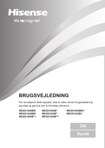 Brugsanvisning Hisense WD5S1045BB Vaske-tørremaskine