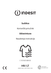 Priručnik Indesit C YD 92D WB EE Sušilica