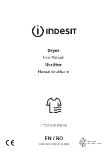 Bruksanvisning Indesit C YSD 83D WW EE Torktumlare