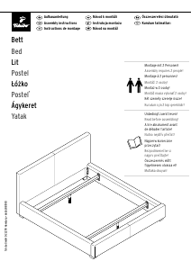 Handleiding Tchibo 288005 Bedframe