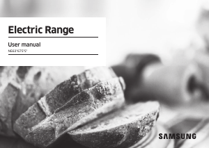 Manual Samsung NE63A6751SS Range
