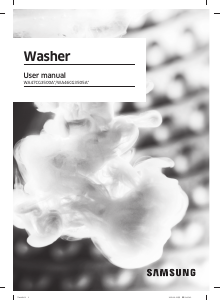 Mode d’emploi Samsung WA46CG3505AV Lave-linge