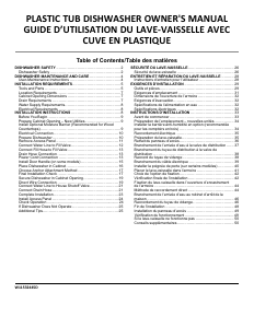 Mode d’emploi Whirlpool WDT531HAPM Lave-vaisselle