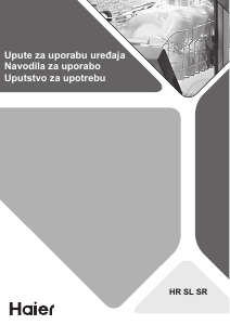 Priručnik Haier XF6B0M3PDX Perilica posuđa