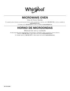 Bruksanvisning Whirlpool WMC30309LS Mikrovågsugn