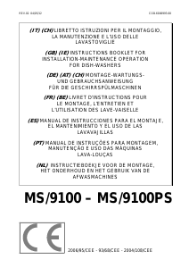 Handleiding MACH MS/9100 Vaatwasser