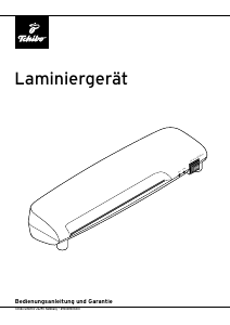 Bedienungsanleitung Tchibo 291313 Laminiergerät