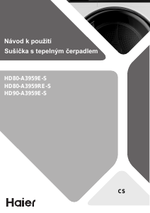 Manual Haier HD80-A3959RE-S Uscător