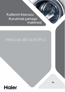 Kullanım kılavuzu Haier HWD100-BD14397PU1 Çamaşır kurutma makinesi