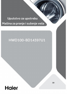 Priručnik Haier HWD100-BD14397U1 Perilica – sušilica