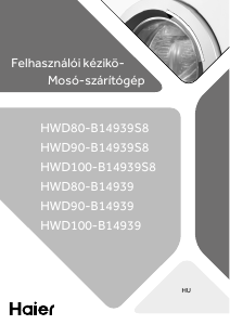 Használati útmutató Haier HWD80-B14939 Mosó-szárítógép