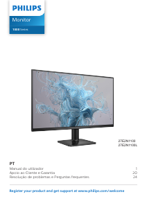 Manual Philips 27E2N1100L Monitor LED