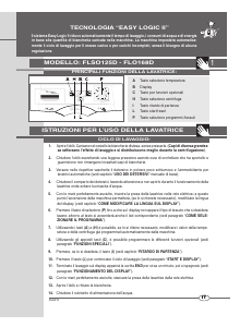 Manuale Ardo FLSO125D Lavatrice