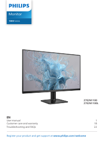 Manual Philips 27E2N1100L LED Monitor