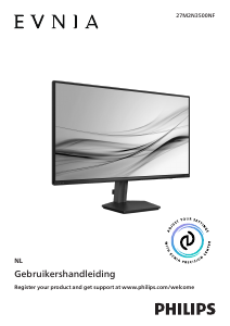 Handleiding Philips 27M2N3500NF Evnia LED monitor