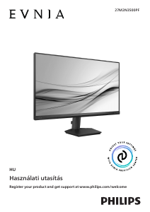 Használati útmutató Philips 27M2N3500PF Evnia LED-es monitor