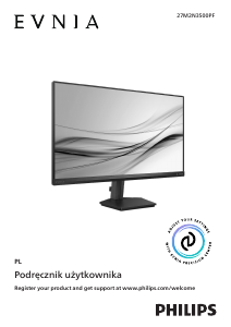 Instrukcja Philips 27M2N3500PF Evnia Monitor LED