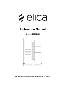 Bruksanvisning Elica EBF52SS1 Vinkyl