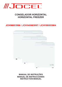 Bruksanvisning Jocel JCH98003980 Frys