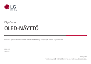 Käyttöohje LG 32EP950-B LED-näyttö