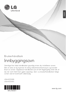 Bruksanvisning LG LB642058S Ovn