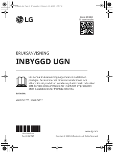 Brugsanvisning LG WS7D7631WB Ovn