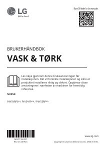 Bruksanvisning LG P4Y5VRP6W Kombimaskin vask-tørk