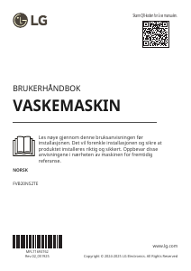 Bruksanvisning LG FVB20NS2TE Vaskemaskin