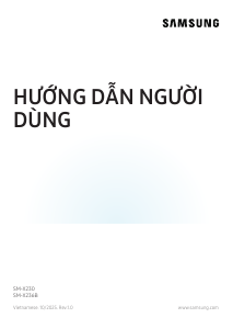 Hướng dẫn sử dụng Samsung SM-X230 Galaxy Tab A Máy tính bảng