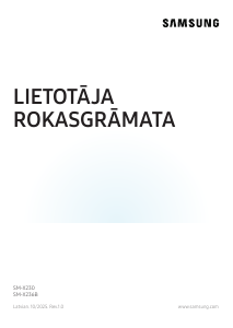Rokasgrāmata Samsung SM-X236B Galaxy Tab A Planšetdators