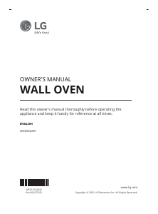 Manual de uso LG WDES9428F Horno