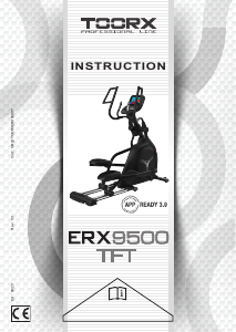 Bruksanvisning Toorx ERX-9500 TFT Crosstrainer
