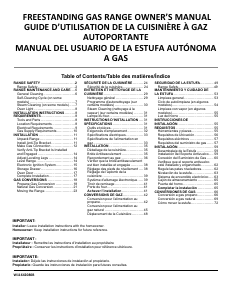 Manual de uso Maytag MFGS6030RB Cocina