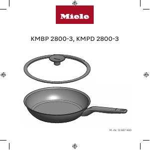 Εγχειρίδιο Miele KMPD 2800-3 Τηγάνι