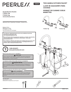 Bruksanvisning Peerless P2865LF-OB Blandare