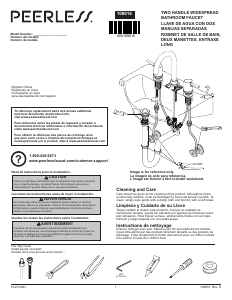 Bruksanvisning Peerless P3573LF-BN Blandare