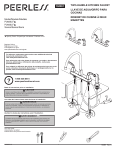 Bruksanvisning Peerless P2935LF Blandare